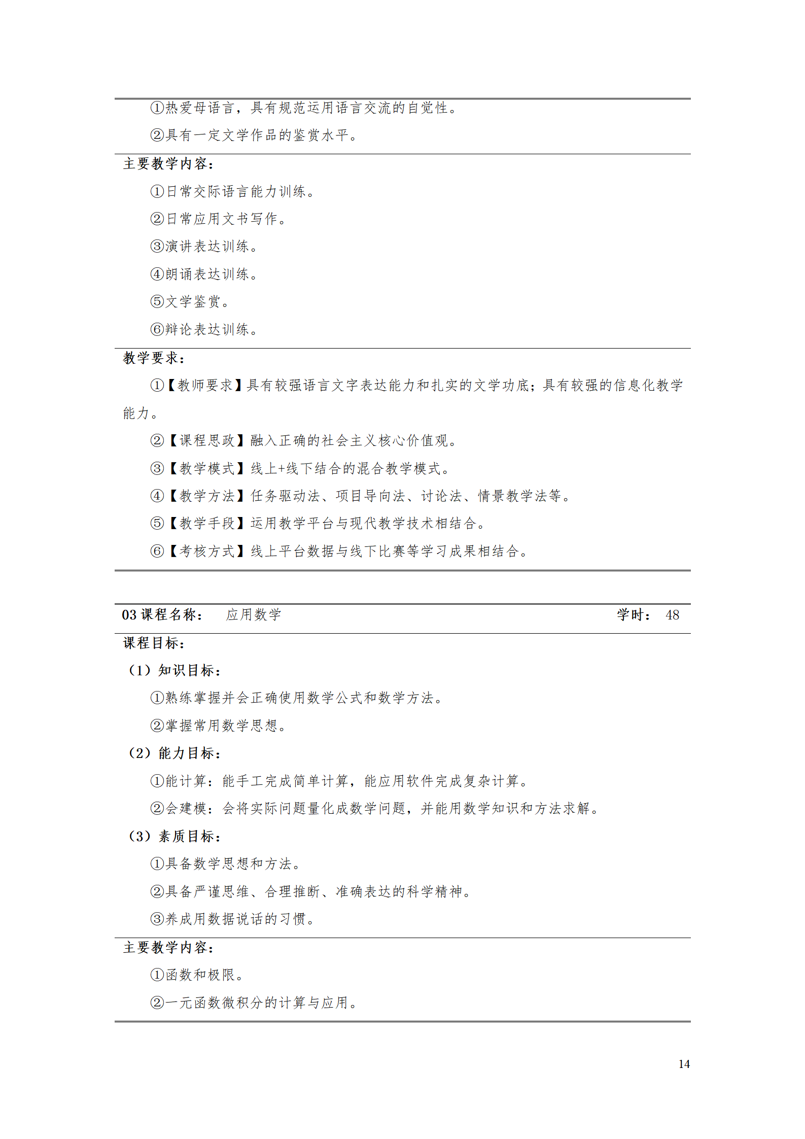 湖南機電職業技術學院2021級數控技術專業人才培養方案92_16.png