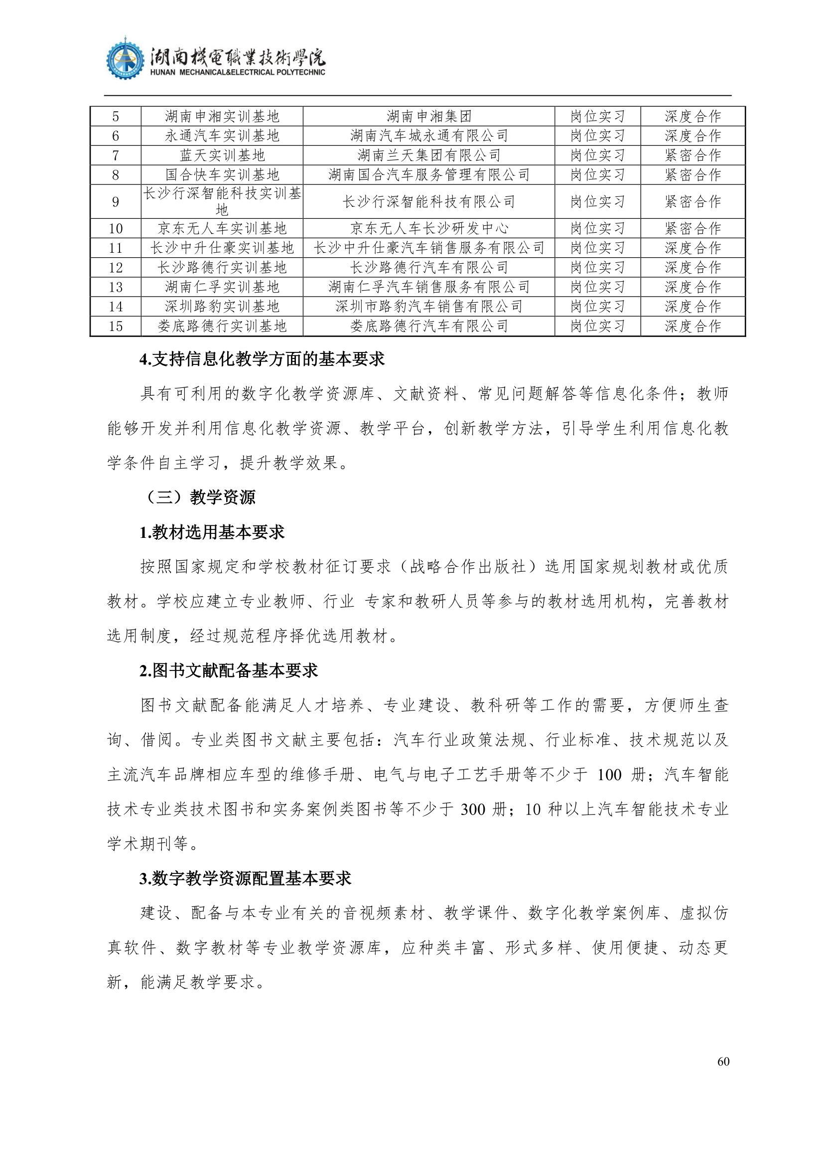 4湖南機電職業技術學院2022級汽車智能技術專業人才培養方案_62.jpg