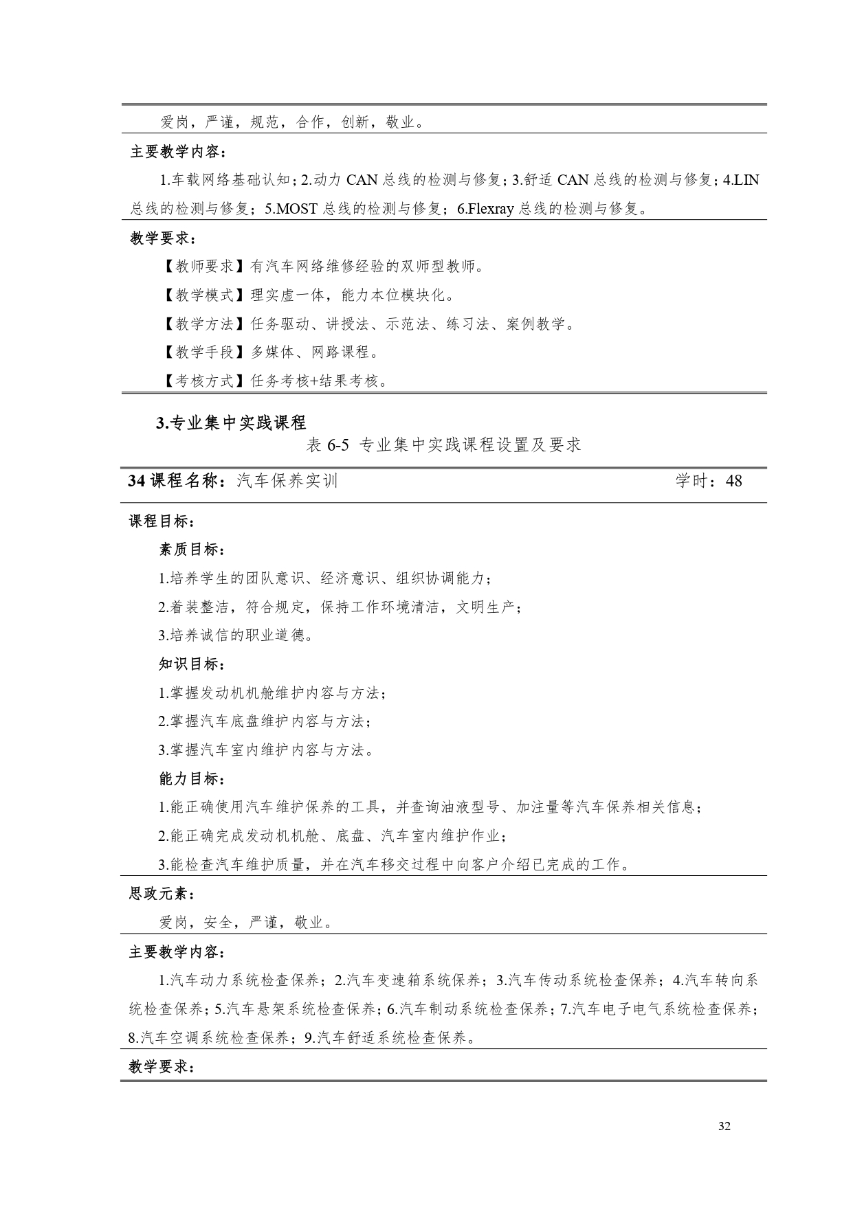 湖南機電職業技術學院2022版汽車電子技術專業人才培養方案V6_page-0034.jpg